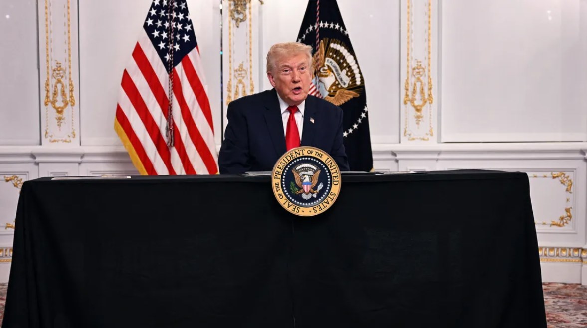 الرئيس الأمريكي، دونالد ترامب