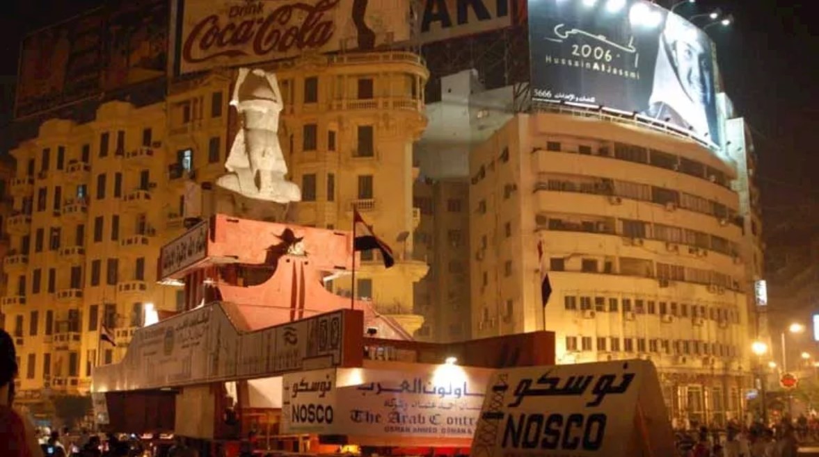 لحظات نقل تمثال رمسيس الثاني للمتحف المصري الكبير لحظات نقل تمثال رمسيس الثاني للمتحف المصري الكبير