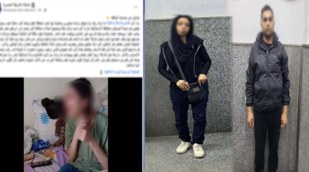 المتهمين وجانب من الواقعة