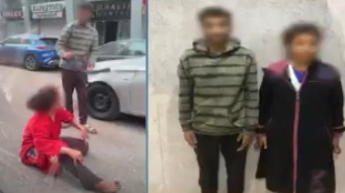 المتهمان وجانب من الواقعة