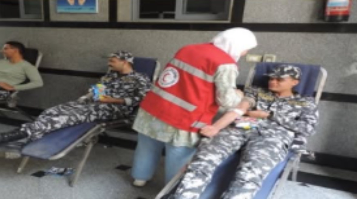 جانب من تنظم حملة التبرع بالدم في البحيرة وأسيوط