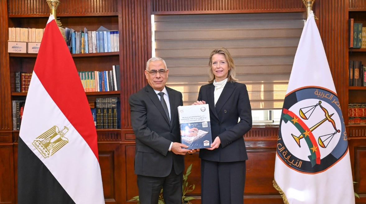 النائب العام يستقبل ممثلة الاتحاد الأوروبي