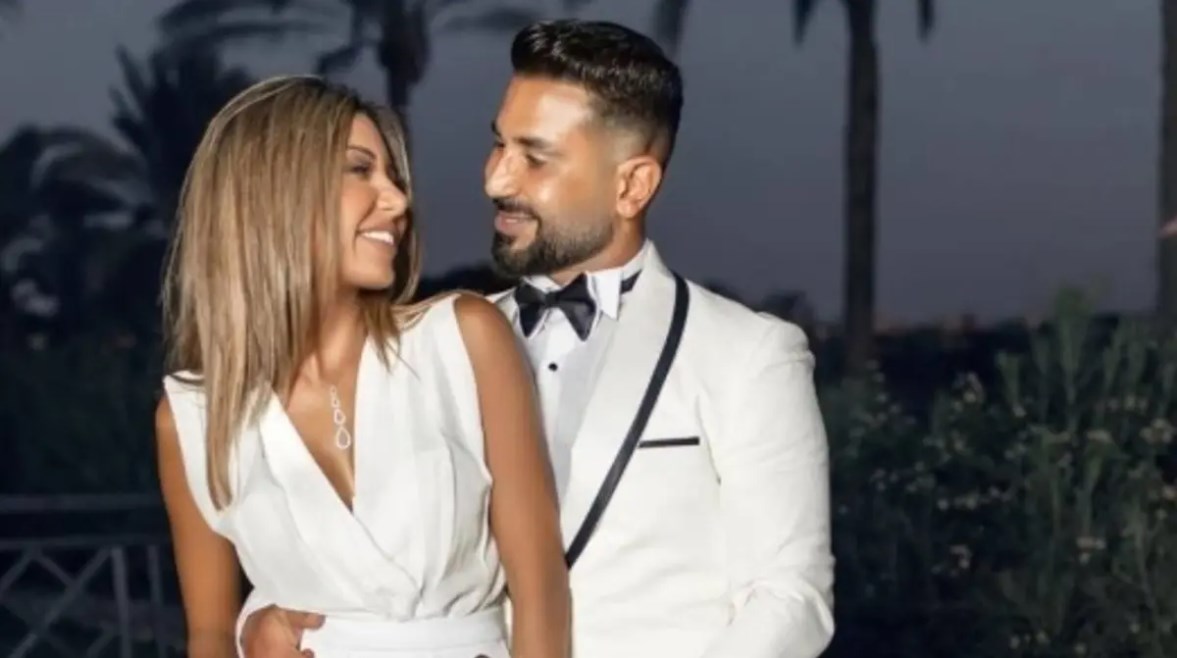 أحمد سعد وزوجته