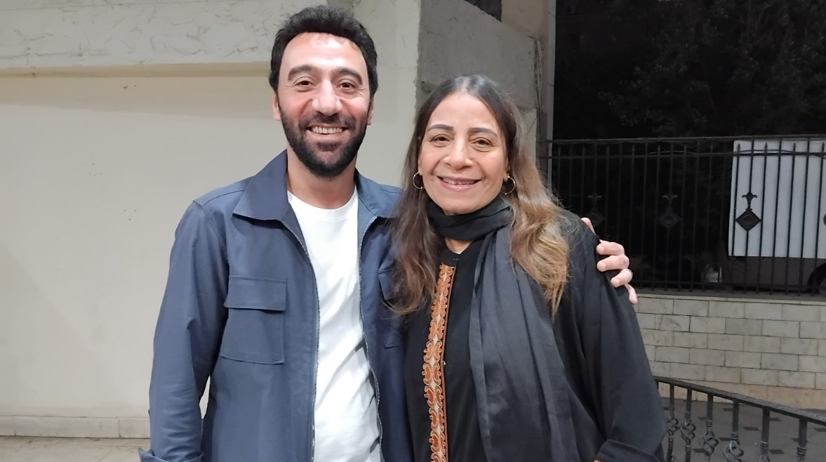 محمد سلام وعفاف مصطفى