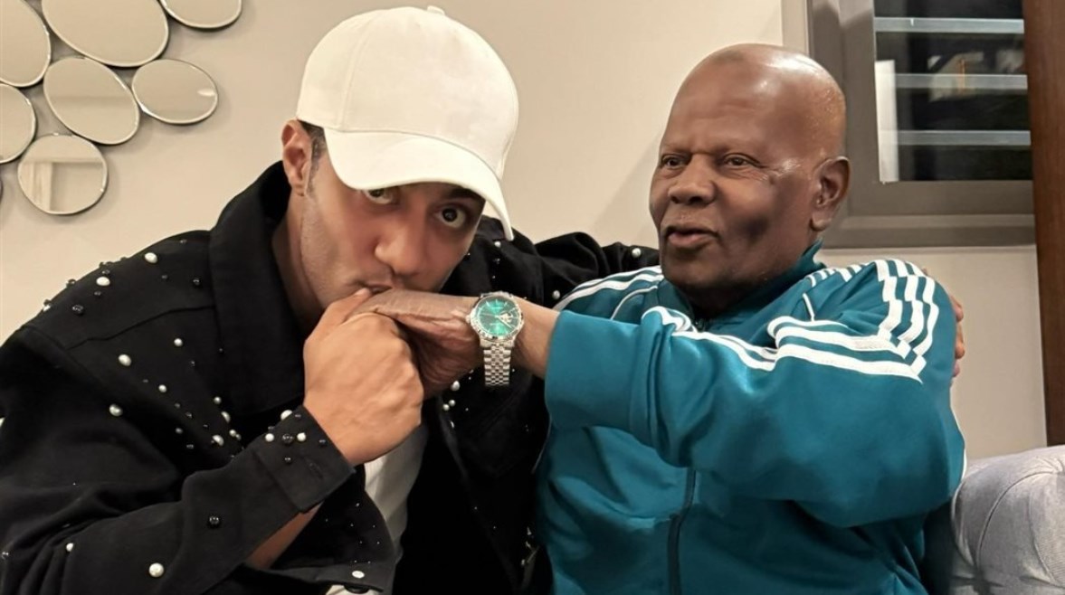 محمد رمضان ووالده