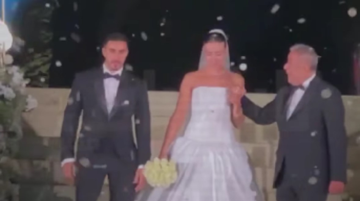 من حفل زفاف عمر نجل الإعلامي خيري رمضان