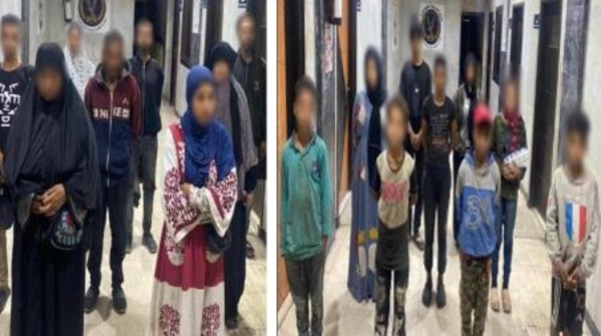 الأطفال المستخدمين في أعمال التسول 