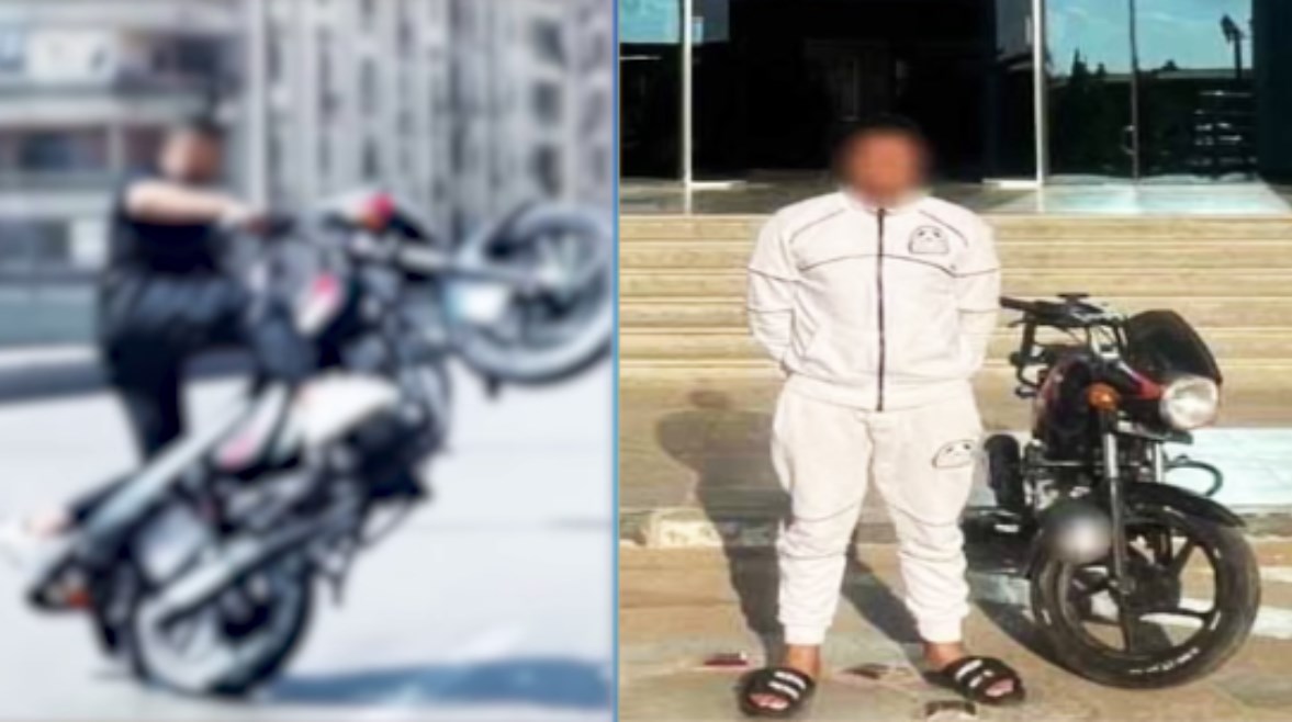 المتهم ولقطة من الفيديو 