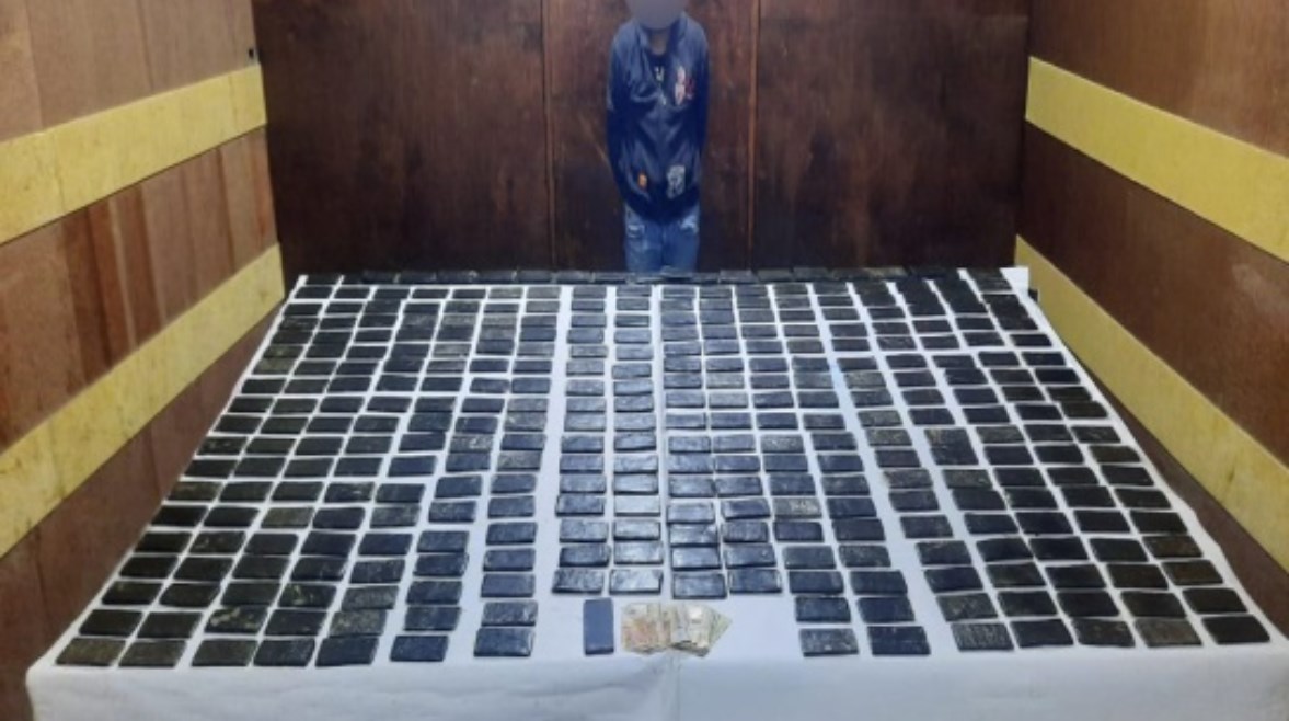 جانب من المضبوطات 