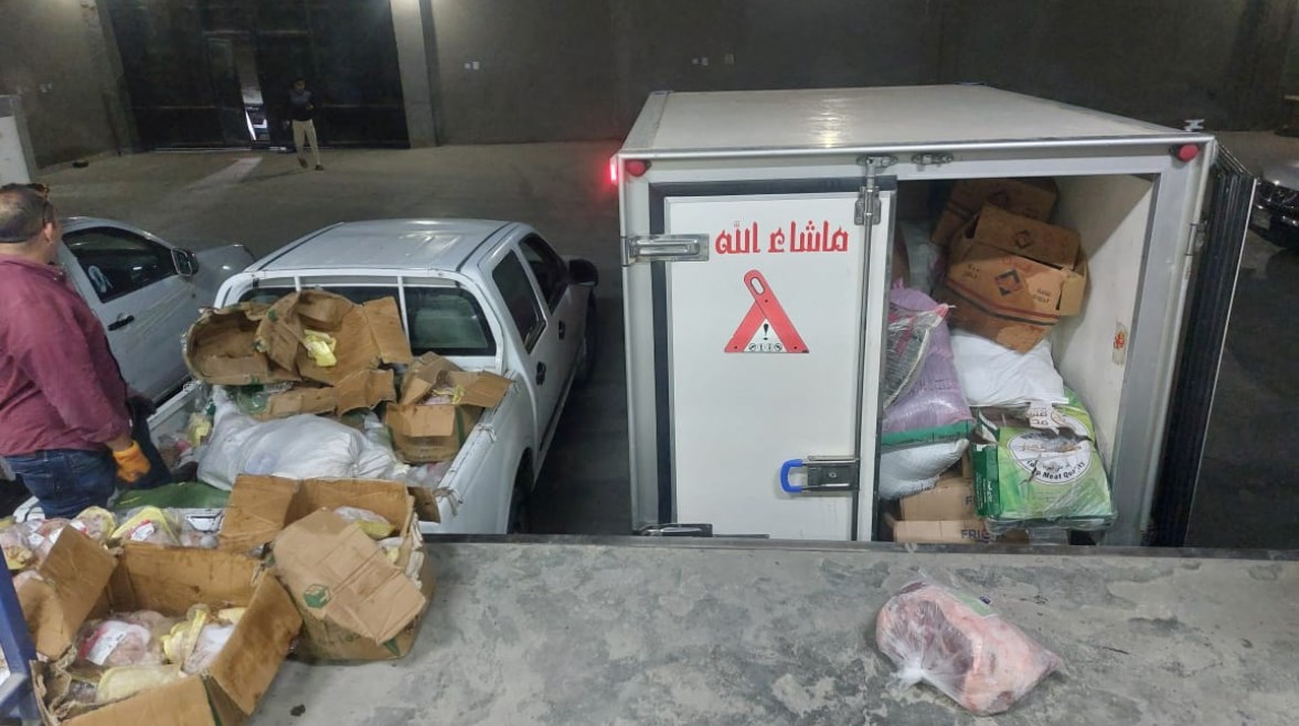 جانب من المضبوطات