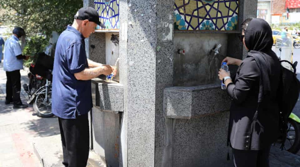 أزمة مياة في إيران