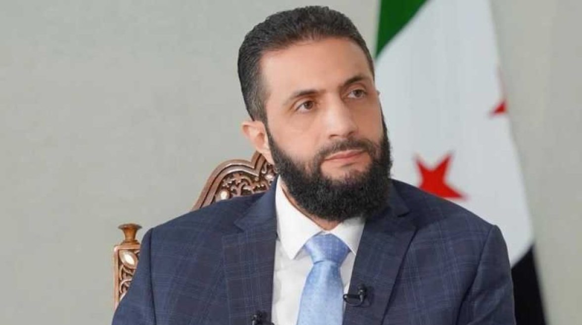 الرئيس السوري أحمد الشرع