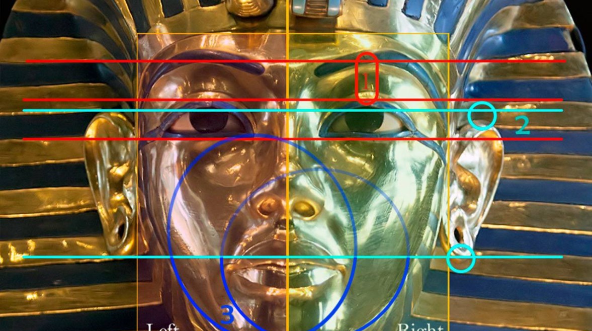 قناع الملك توت عنخ آمون