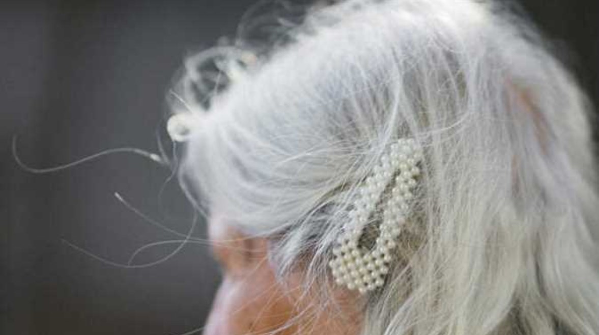 الشعر الرمادي 