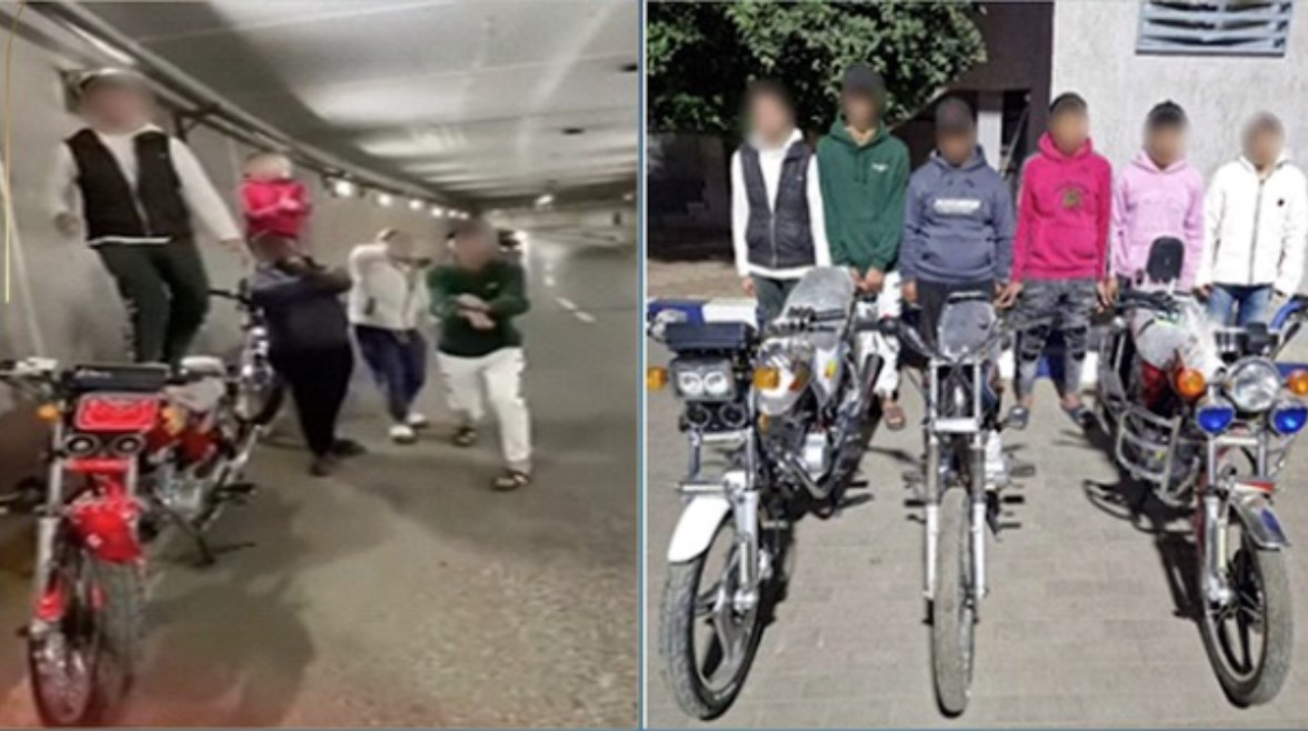 المتهمون في واقعة الرقص في النفق بالشرقية