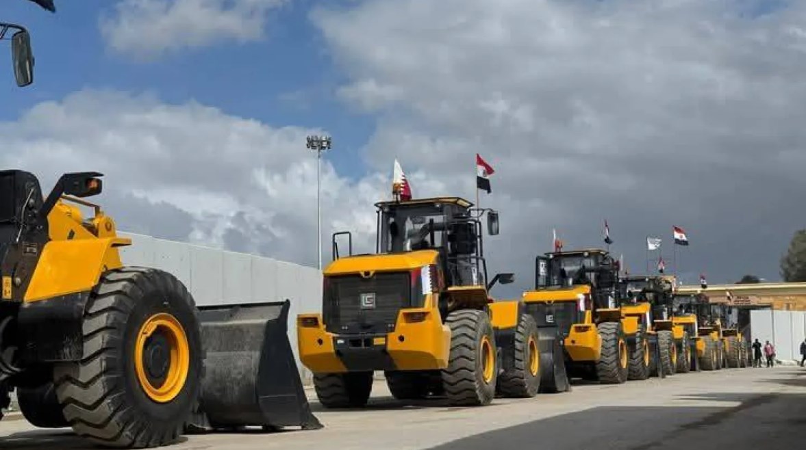 دخول معدات ثقيلة غزة - ارشيفية