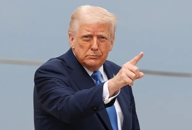 الرئيس الأمريكي دونالد ترامب