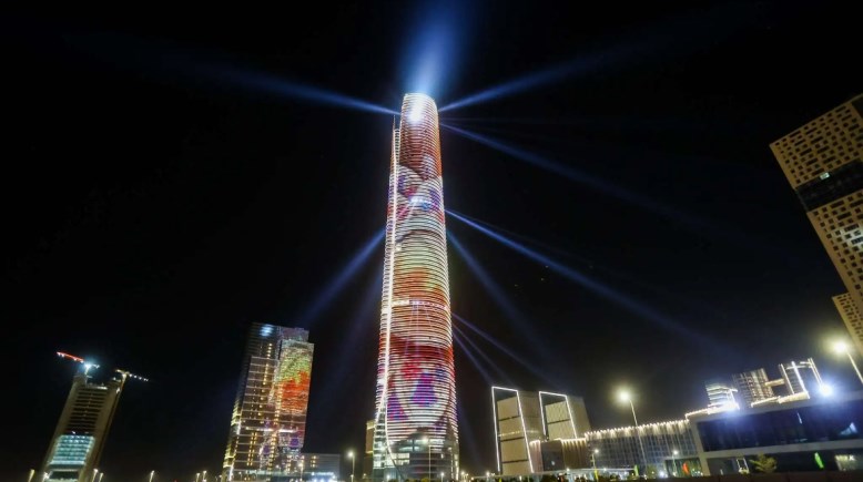 البرج الأيقوني بالعاصمة الإدارية