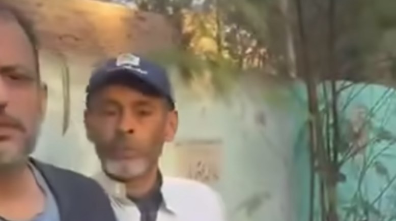 لقطة من مقطع الفيديو