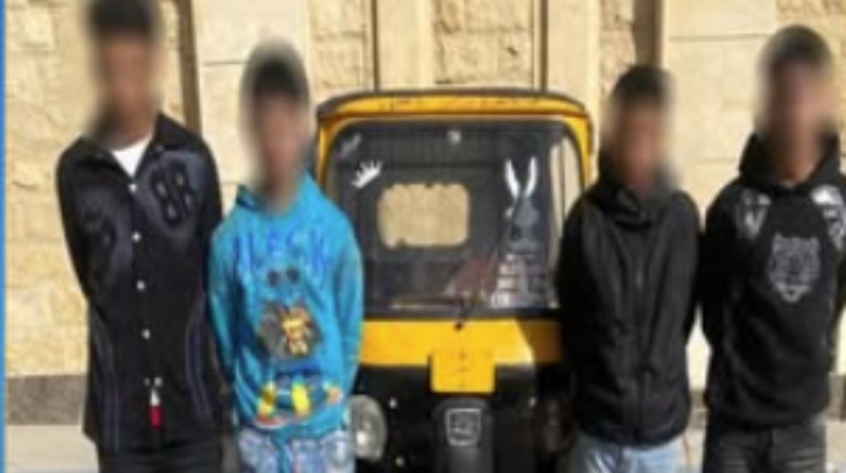 المتهمون باختطاف طالب جامعي بالجيزة