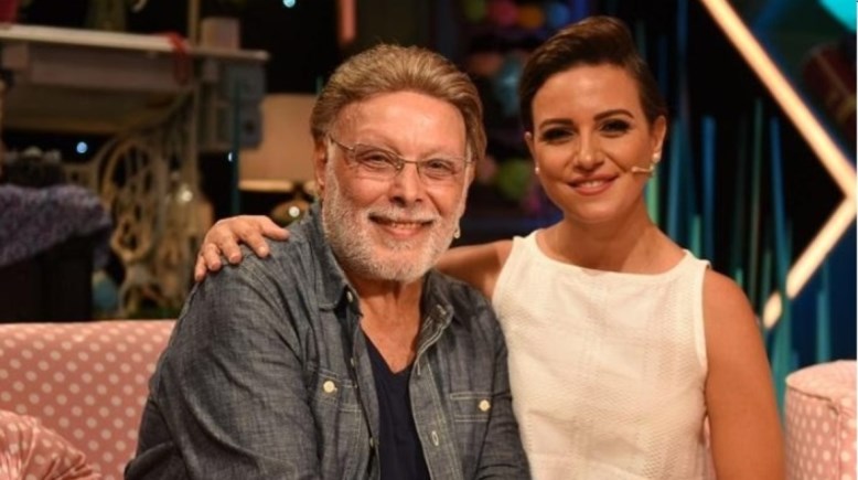 ريهام عبد الغفور مع والدها الراحل