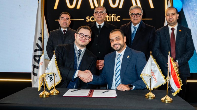 جانب من حفل توقيع التعاون بين نواة وبعض الشركات