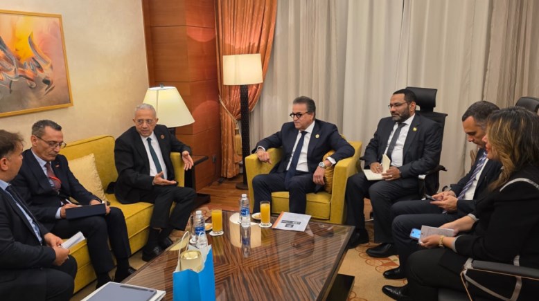 وزير الصحة ونظيره التونس في ليبيا