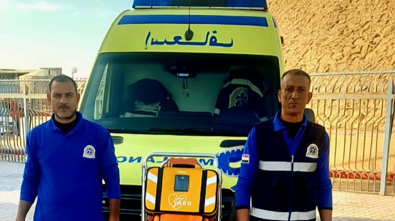 فريق المسعفين