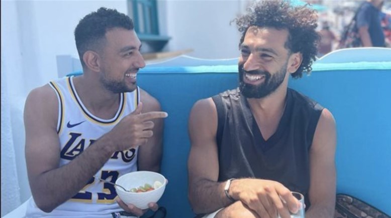 محمد صلاح رفقة كوكا