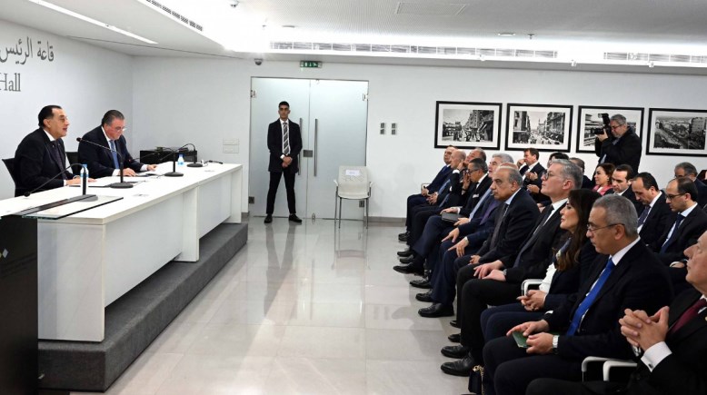 مدبولي في لقاء العمل الاقتصادي