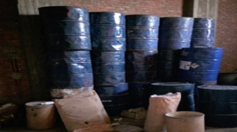 جانب من المضبوطات