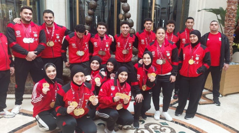  البعثة المصرية لرفع الأثقال