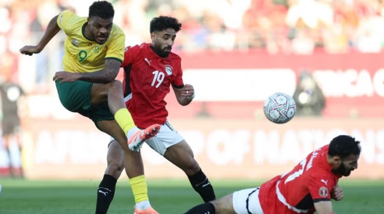 جانب من مباراة مصر وجنوب أفريقيا