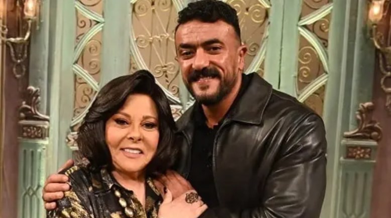 الفنان أحمد العوضي والاعلامية إسعاد يونس