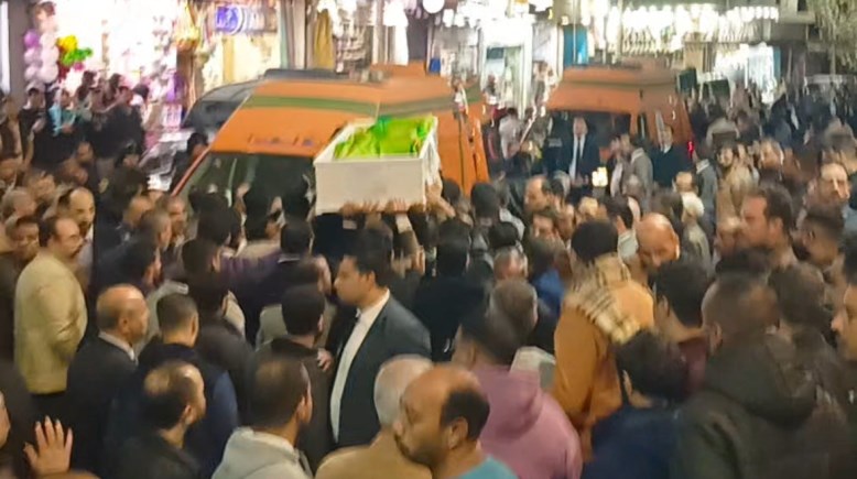 تشييع جثامين 4 قضاة ضحايا حادث المنيا 