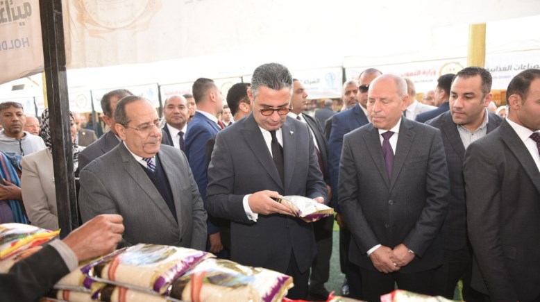 وزير التموين والتجارة الداخلية، الدكتور شريف فاروق، ومحافظ القاهرة، إبراهيم صابر