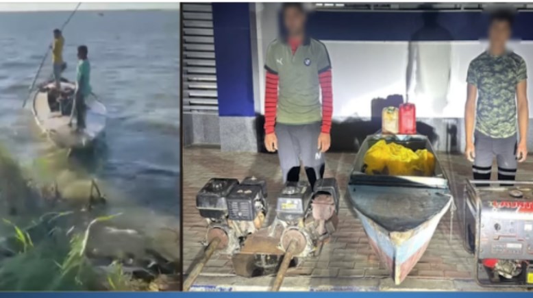  القبض على صيادين بكفر الشيخ