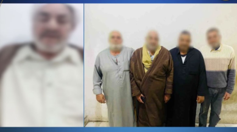 المتهم قبل وبعد القبض عليه