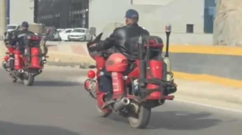 موتوسيكلات الإطفاء