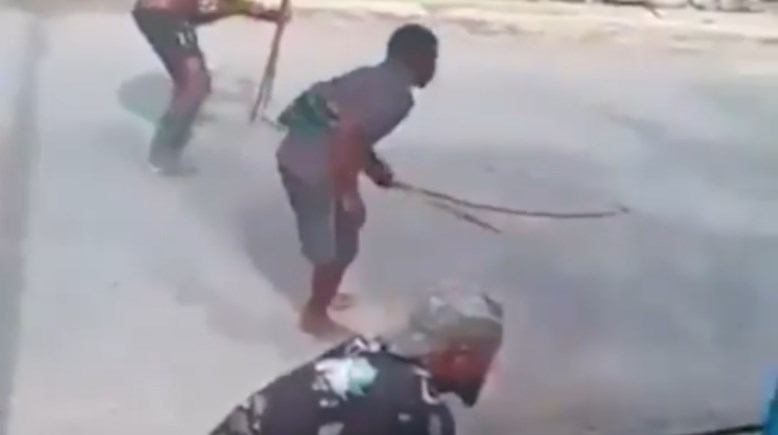 لقطات من المعركة البدائية