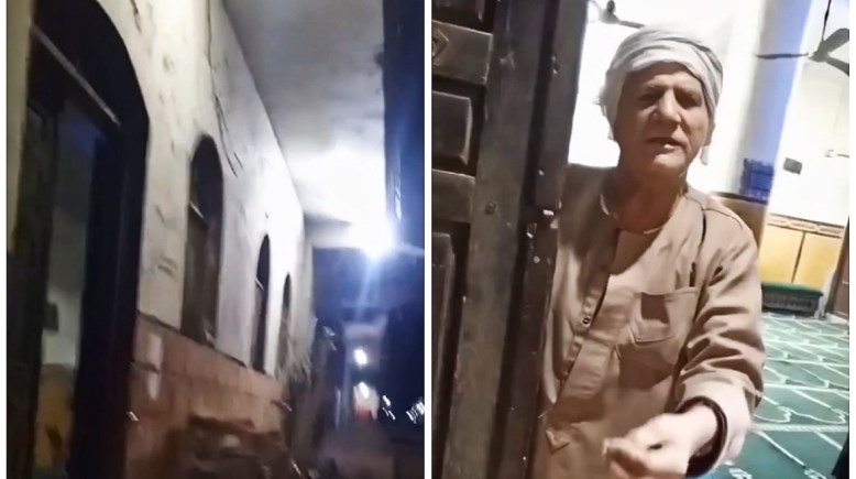 سيد فضل عامل مسجد الخليل في أبو النمرس