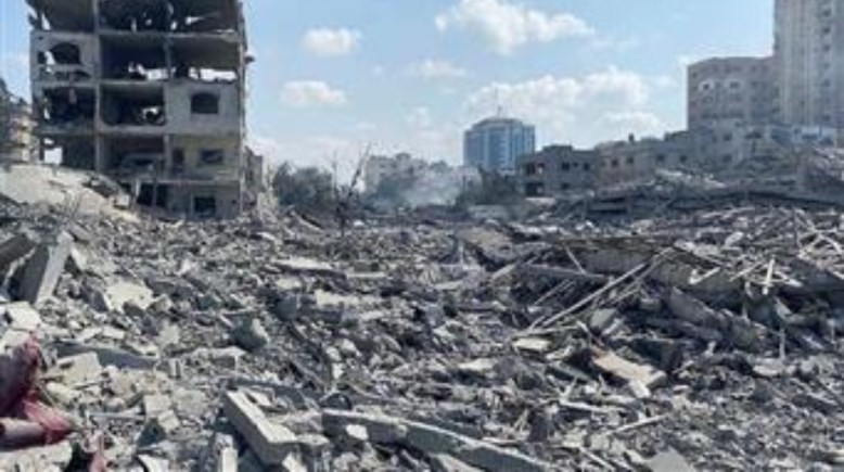 آثار الدمار في قطاع غزة- أرشيفية