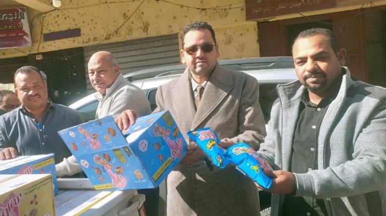 مفتشين التموين  أثناء الحملة