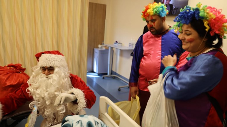 سانتا كلوز داخل الأورمان 