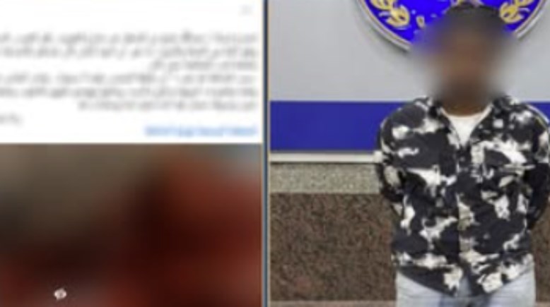 المتهم وجانب من الواقعة 