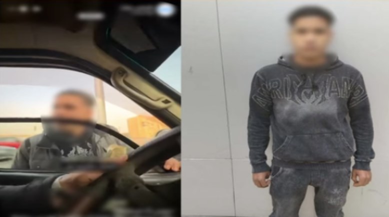 المتهم وجانب من الواقعة 