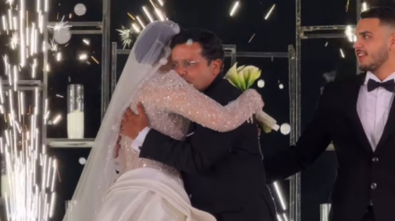 من حفل زفاف ابنة محمد هنيدي