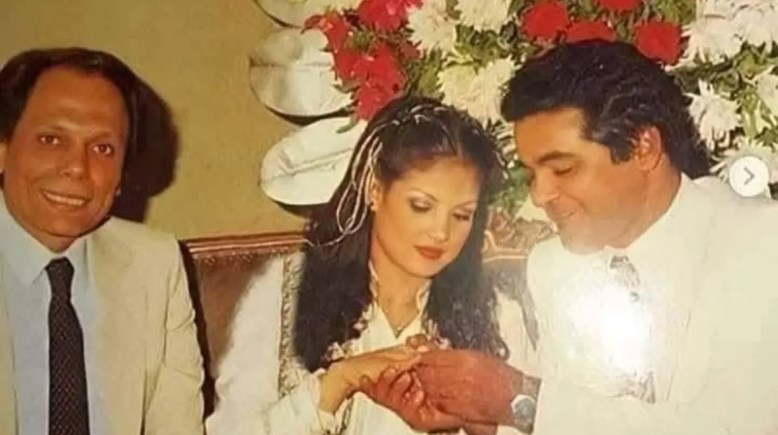 عادل إمام وشقيقته ومصطفى متولي