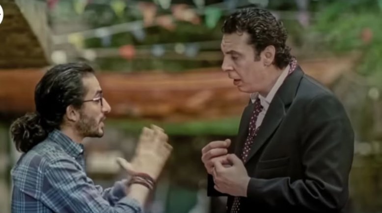 الفنان طارق الأمير من فيلم عسل أسود