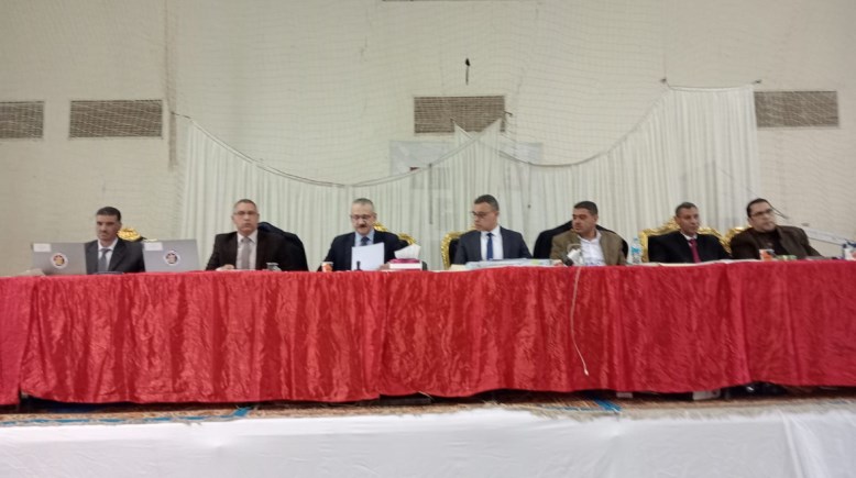 صورة اللجنة العامة للانتخابات في الفيوم 